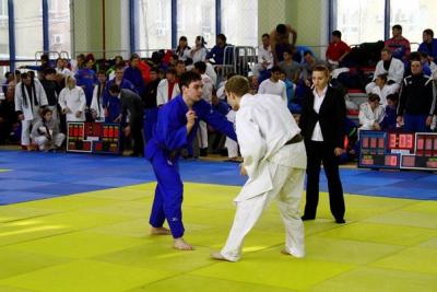 Results of the championship on judo