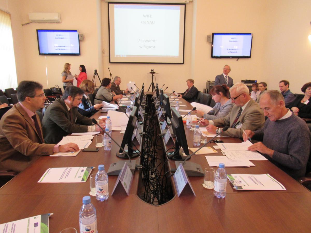 International methodological seminar on the Erasmus + project in Kazakhstan. Фото 1