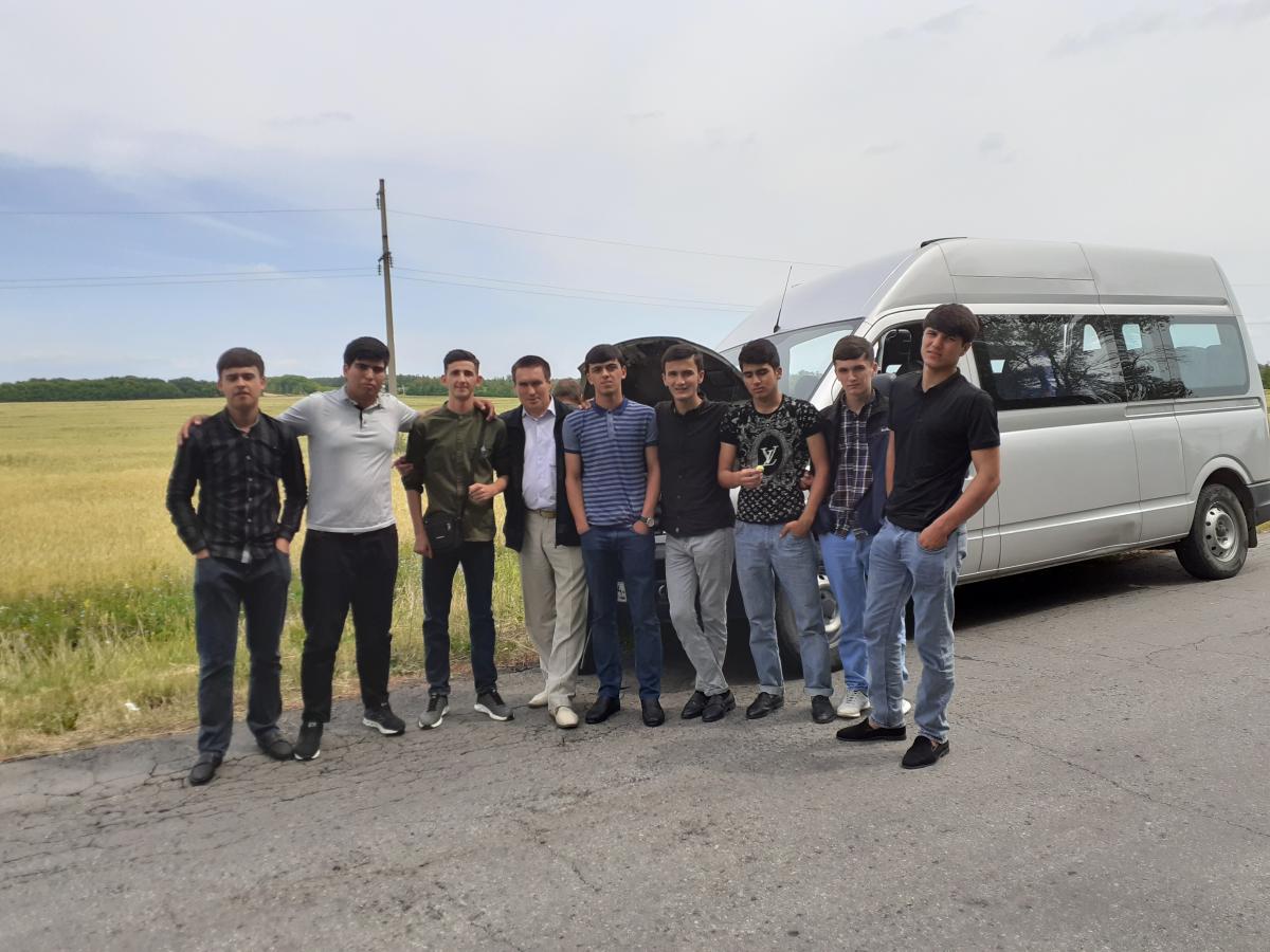 Guys from the Republic of Tajikistan came to enter the Saratov State Agrarian University. Фото 3